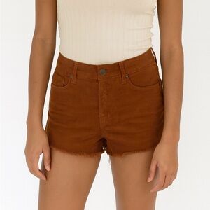Corduroy shorts